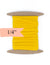 1/4 inch Elastic Yellow Elastic