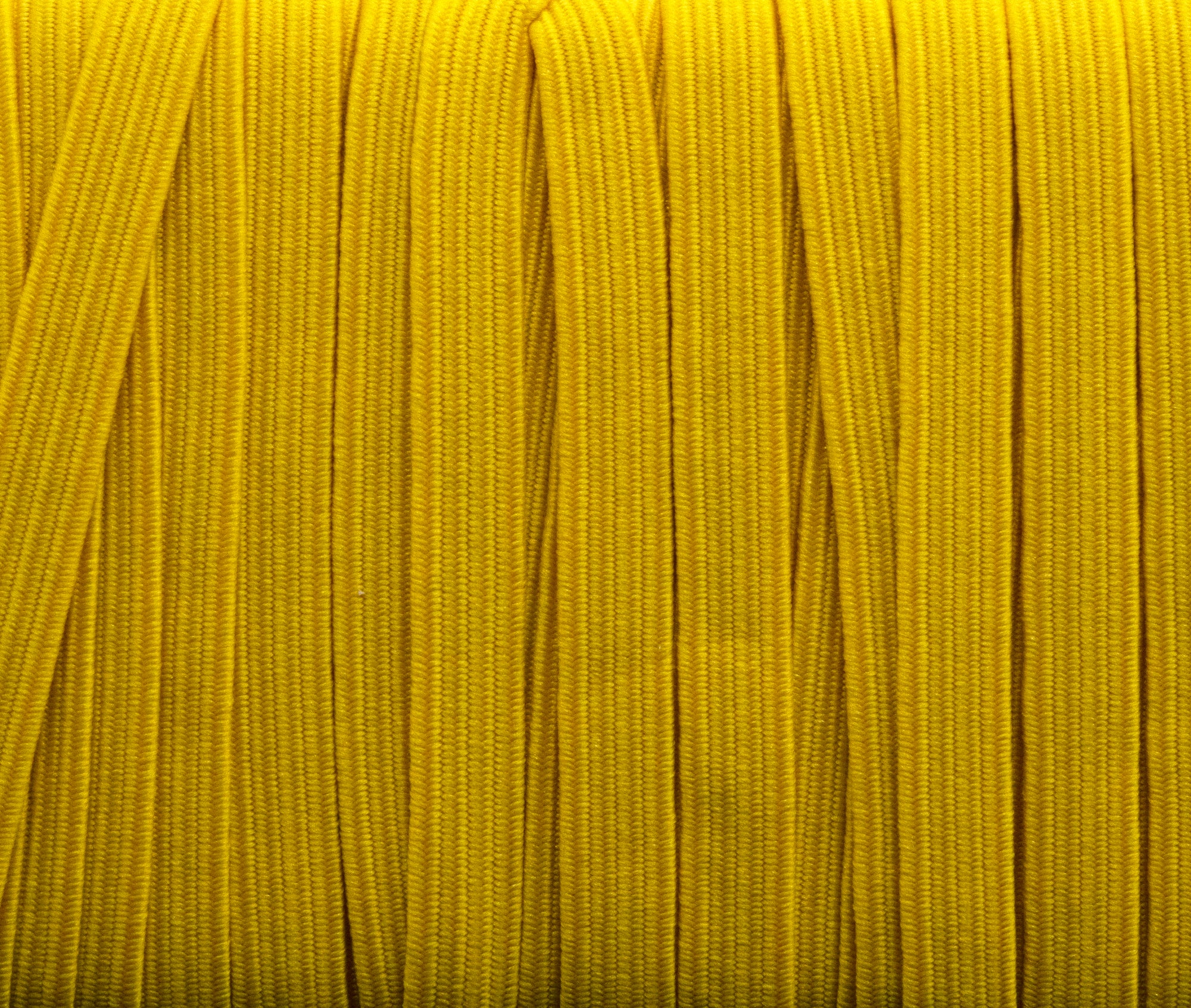 1/4 inch Elastic Yellow Elastic