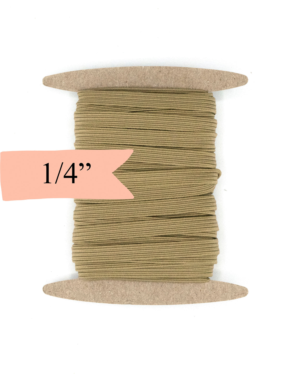 1/4 inch Elastic Beige Elastic