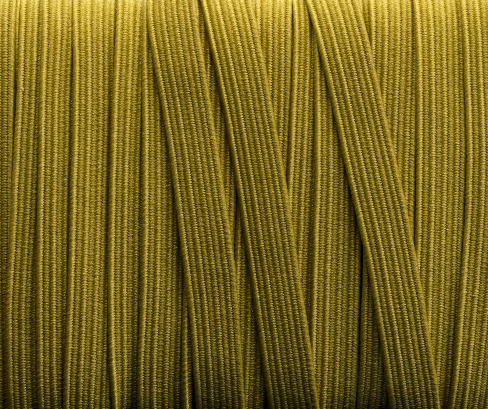 1/4 inch Elastic Dijon Yellow Elastic