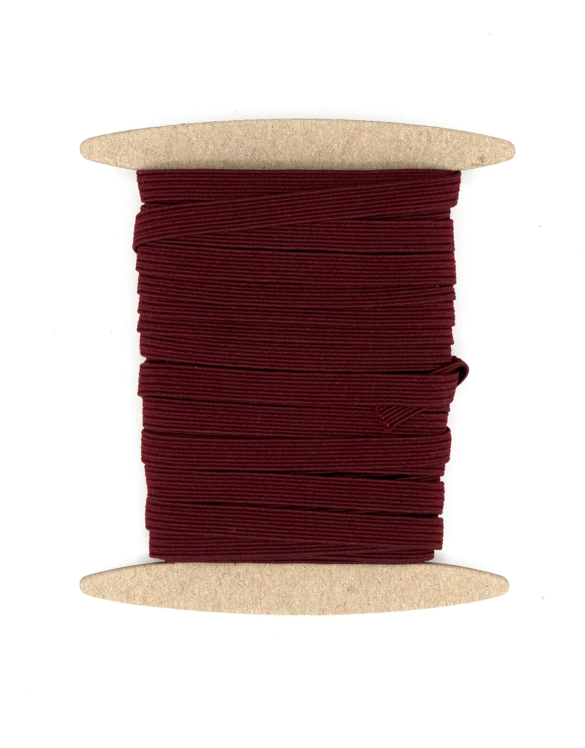 1/4 inch Elastic Burgundy Elastic