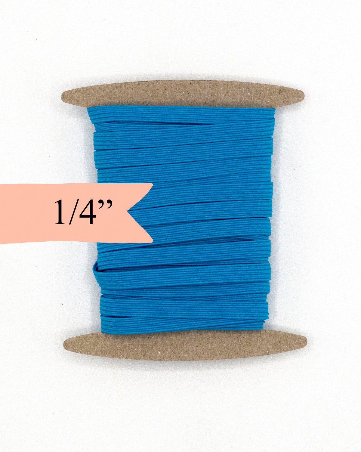 1/4 inch Elastic Turquoise Elastic