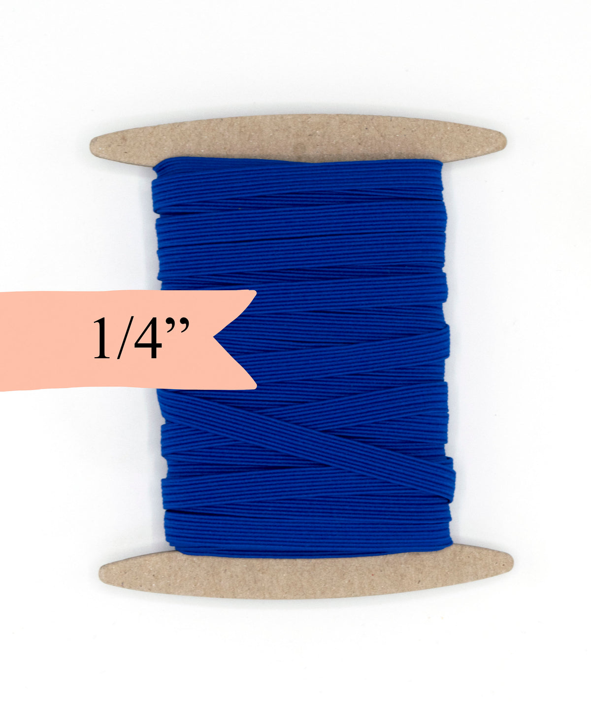 1/4 inch Elastic Cobalt Blue Elastic