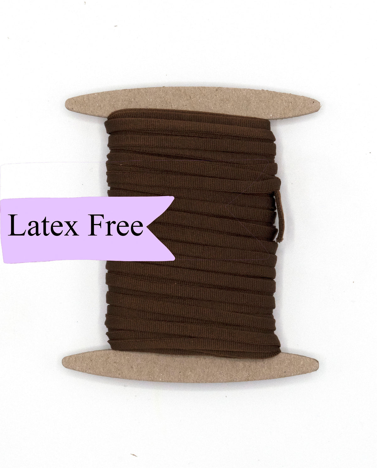 Latex Free Elastic Brown 5mm