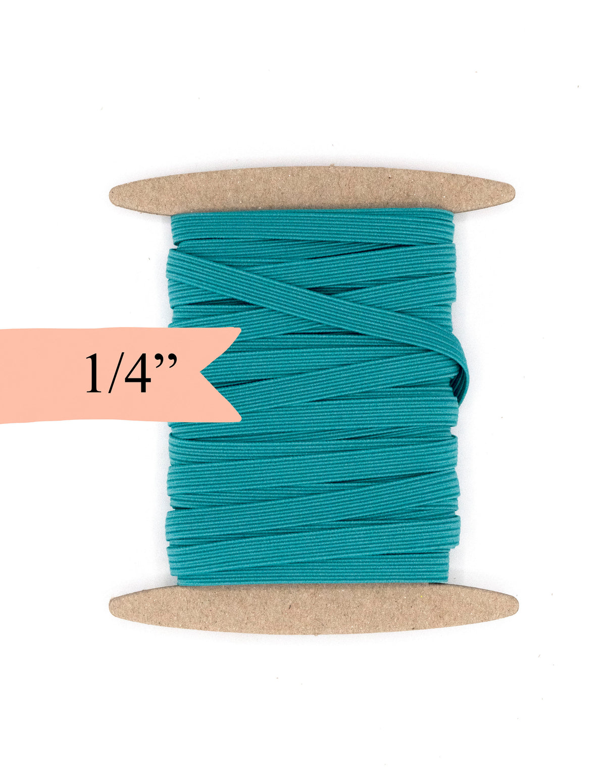 1/4 inch Elastic Nile Blue Elastic