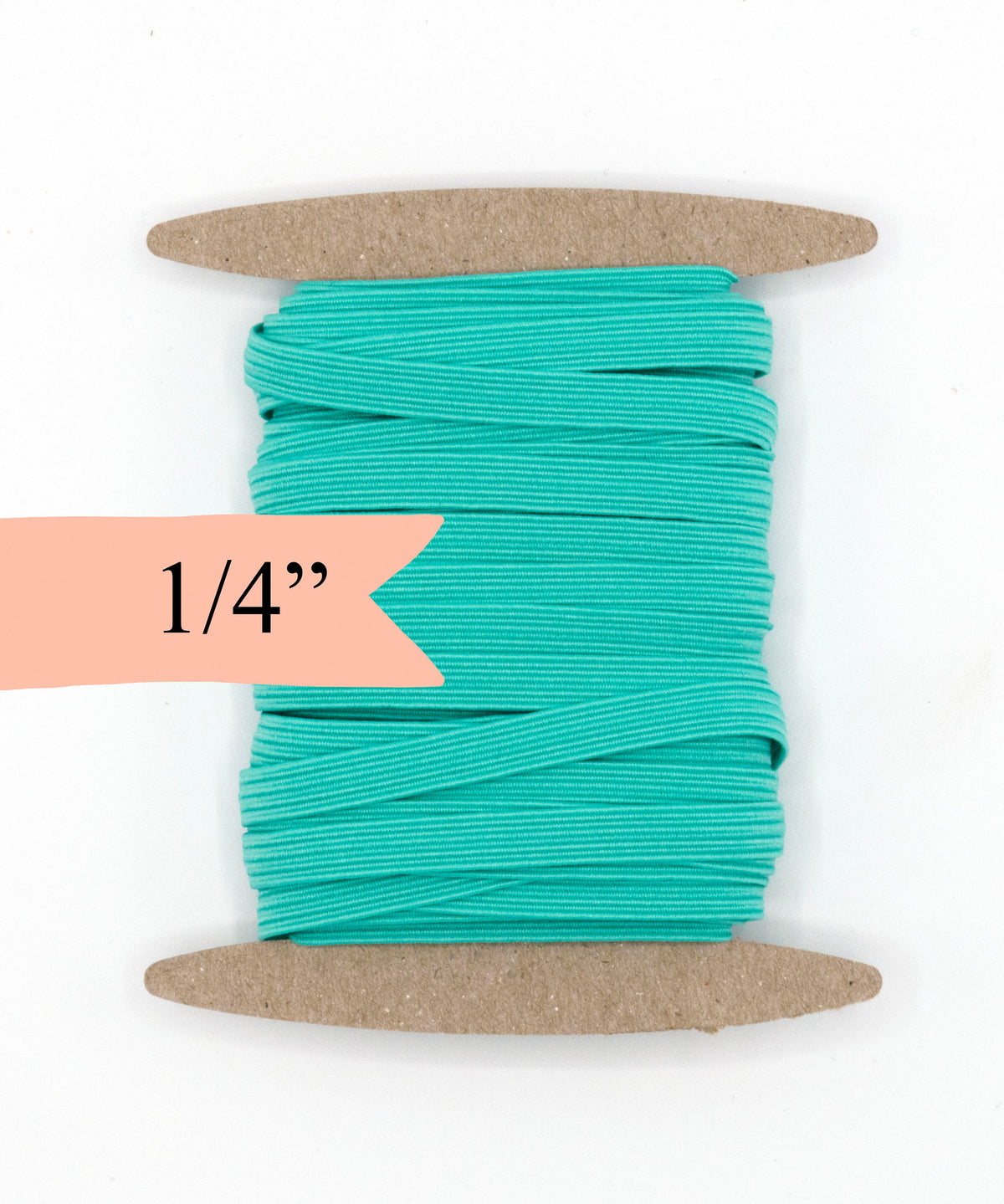 1/4 inch Elastic Aqua Elastic