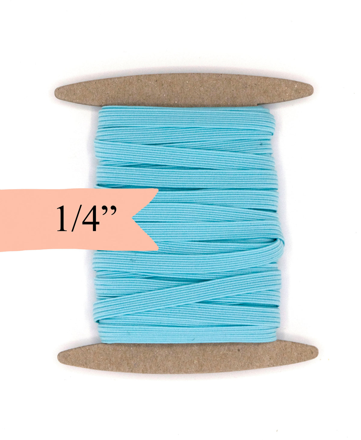 1/4 inch Elastic Light Blue Elastic