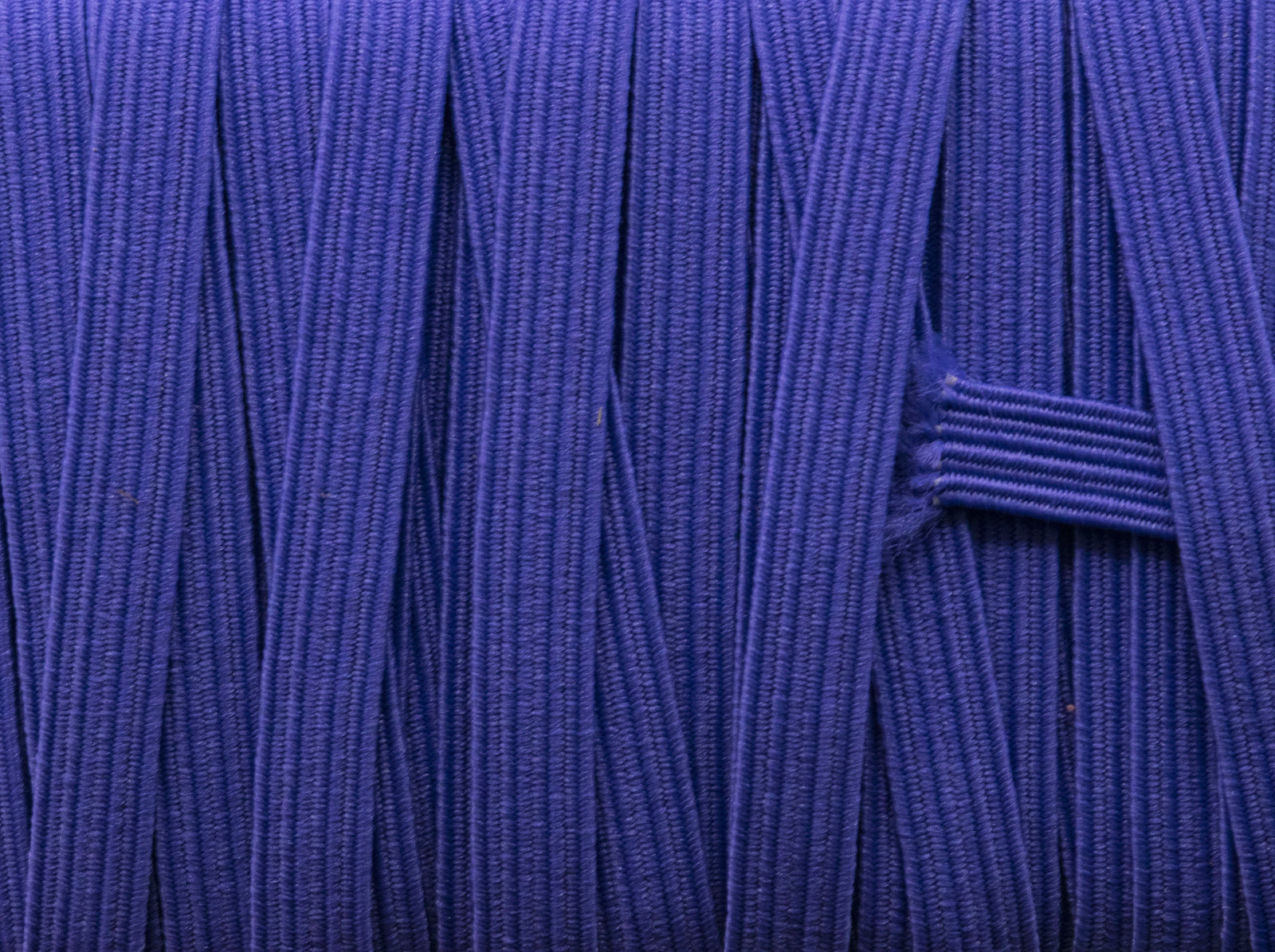 1/4 inch Elastic Delphinium Purple Elastic