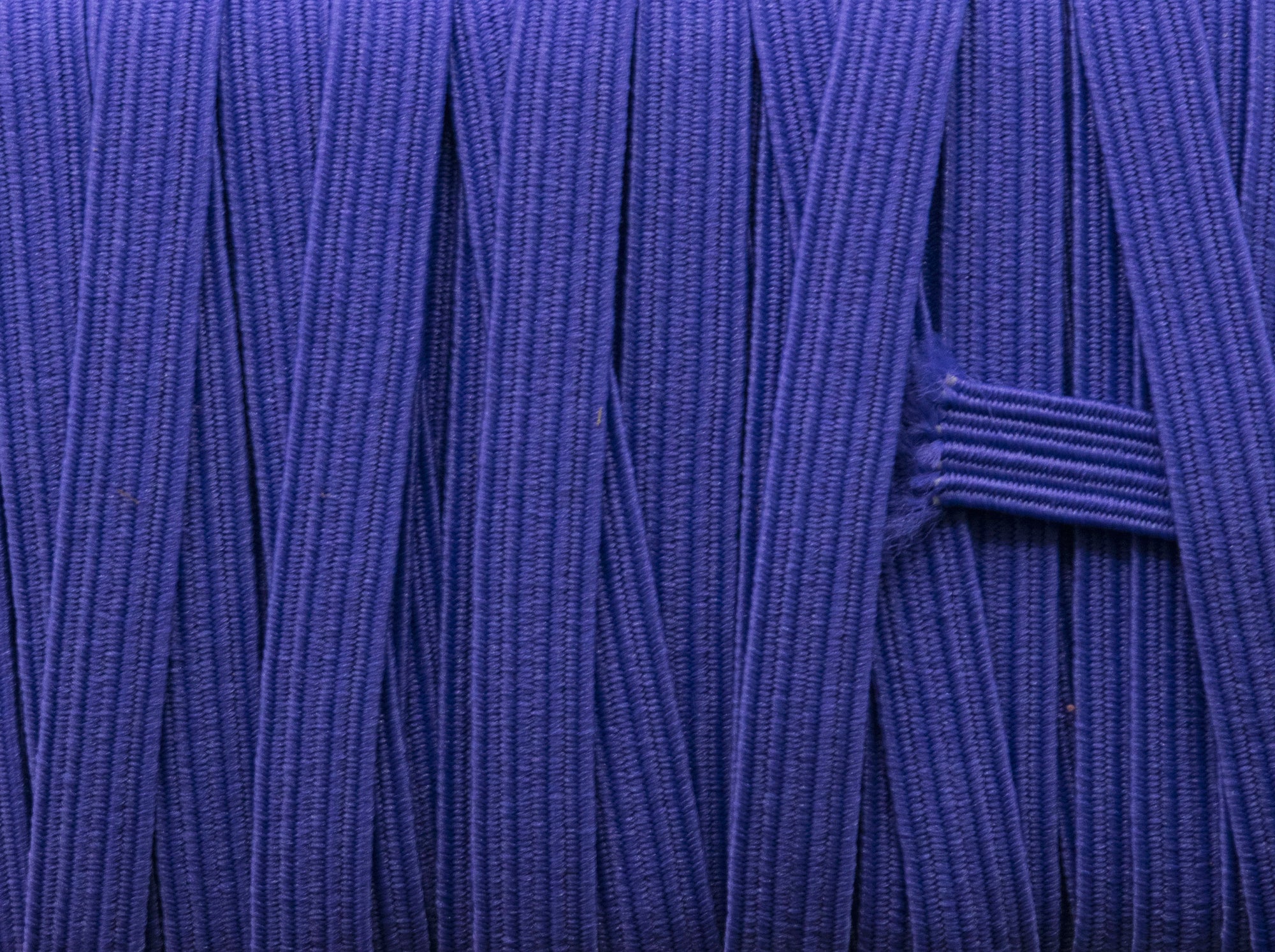 1/4 inch Elastic Delphinium Purple Elastic