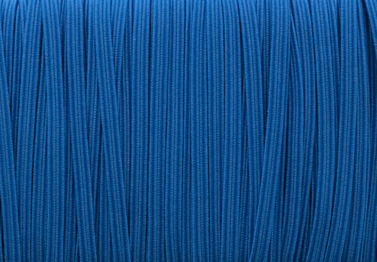 1/8 inch Elastic Blue Elastic