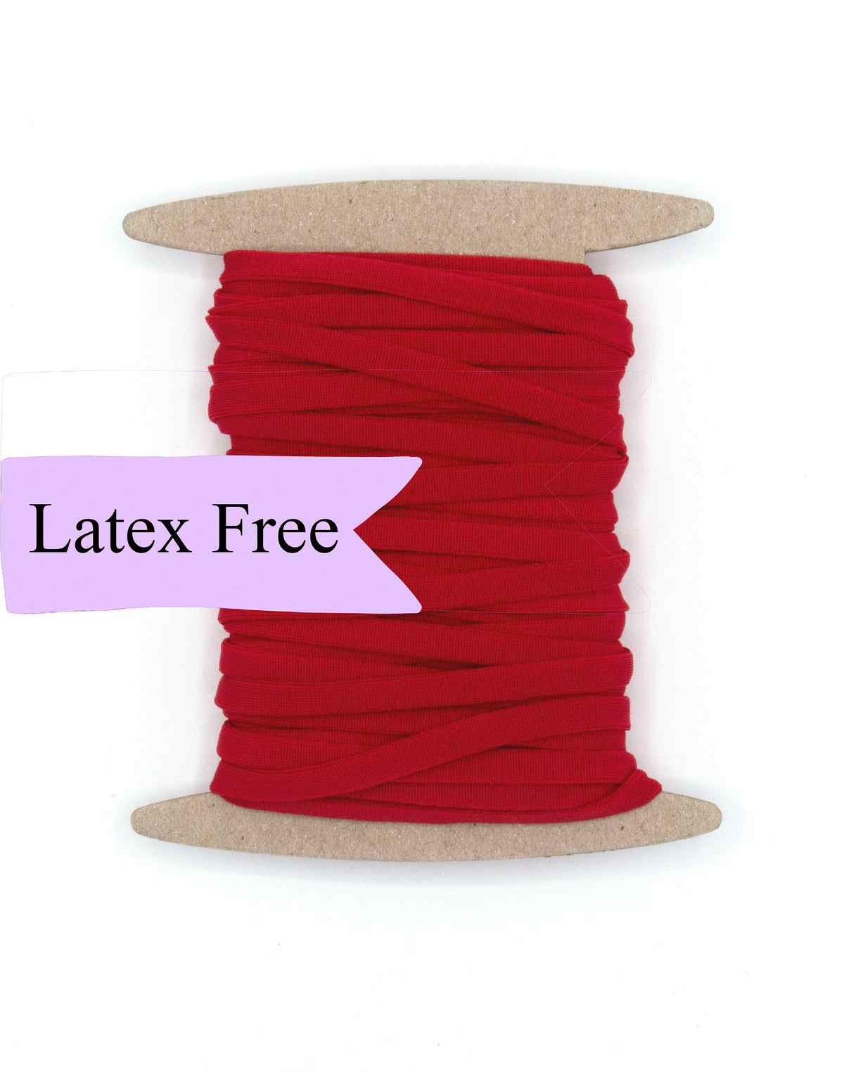 Latex Free Elastic Red 5mm