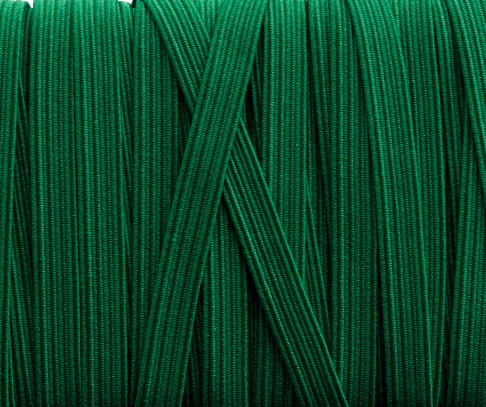 1/4 inch Elastic Emerald Green Elastic
