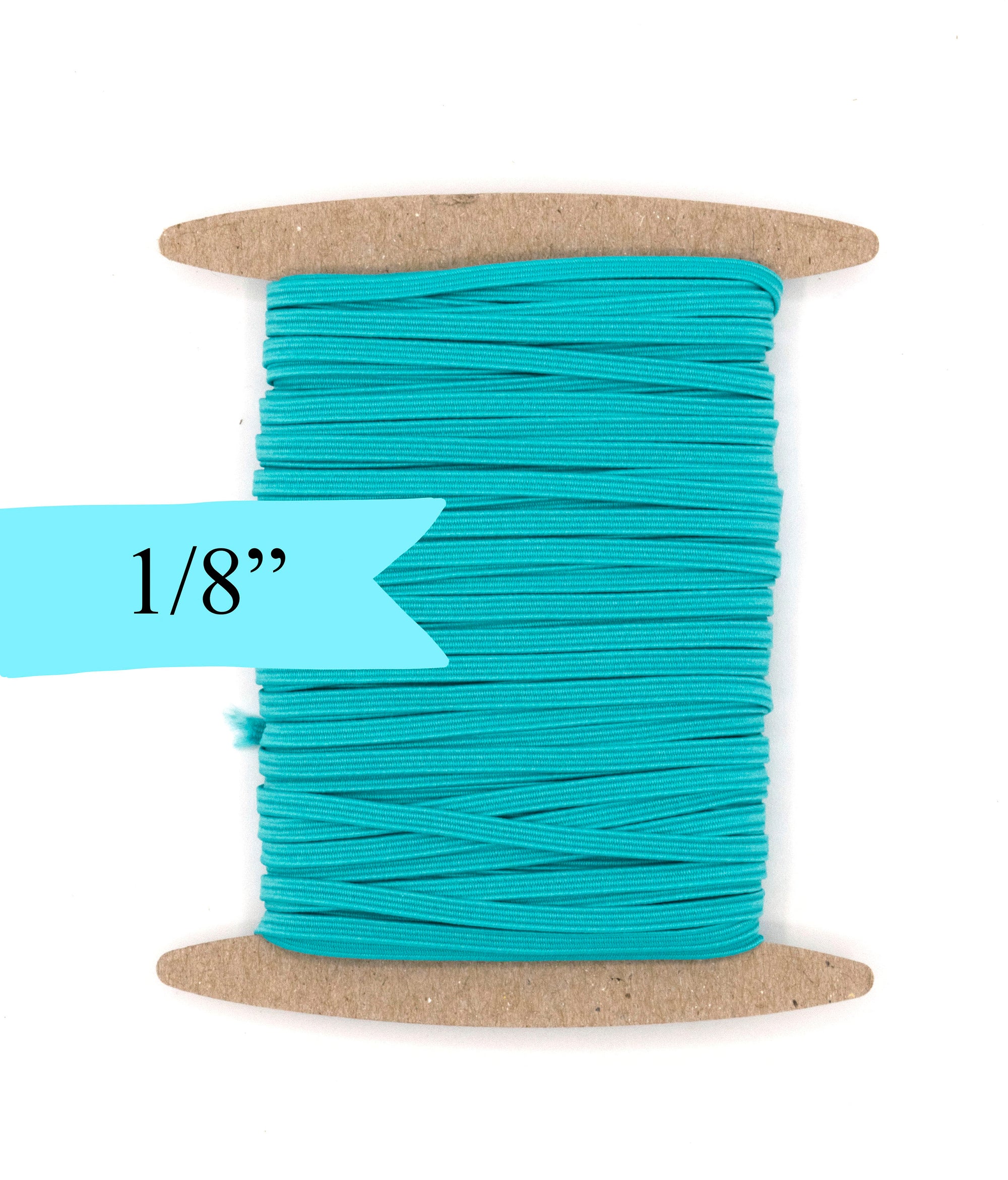 1/8 inch Elastic Aquamarine Elastic