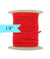 1/8 inch Elastic Bright Red Elastic