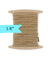 1/8 inch Elastic Ginger Tan Elastic