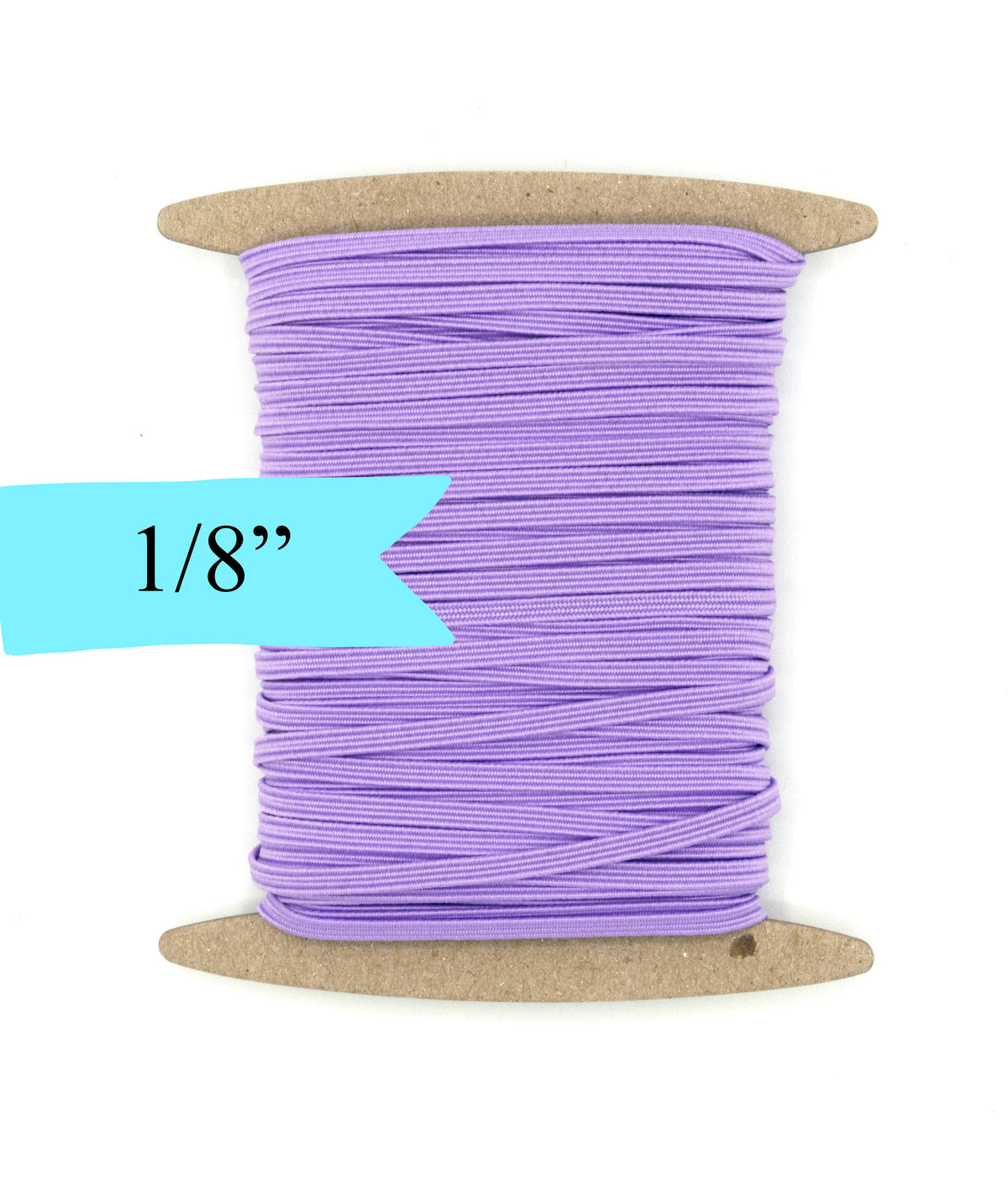 1/8 inch Elastic Lavender Elastic