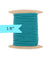 1/8 inch Elastic Nile Blue Elastic