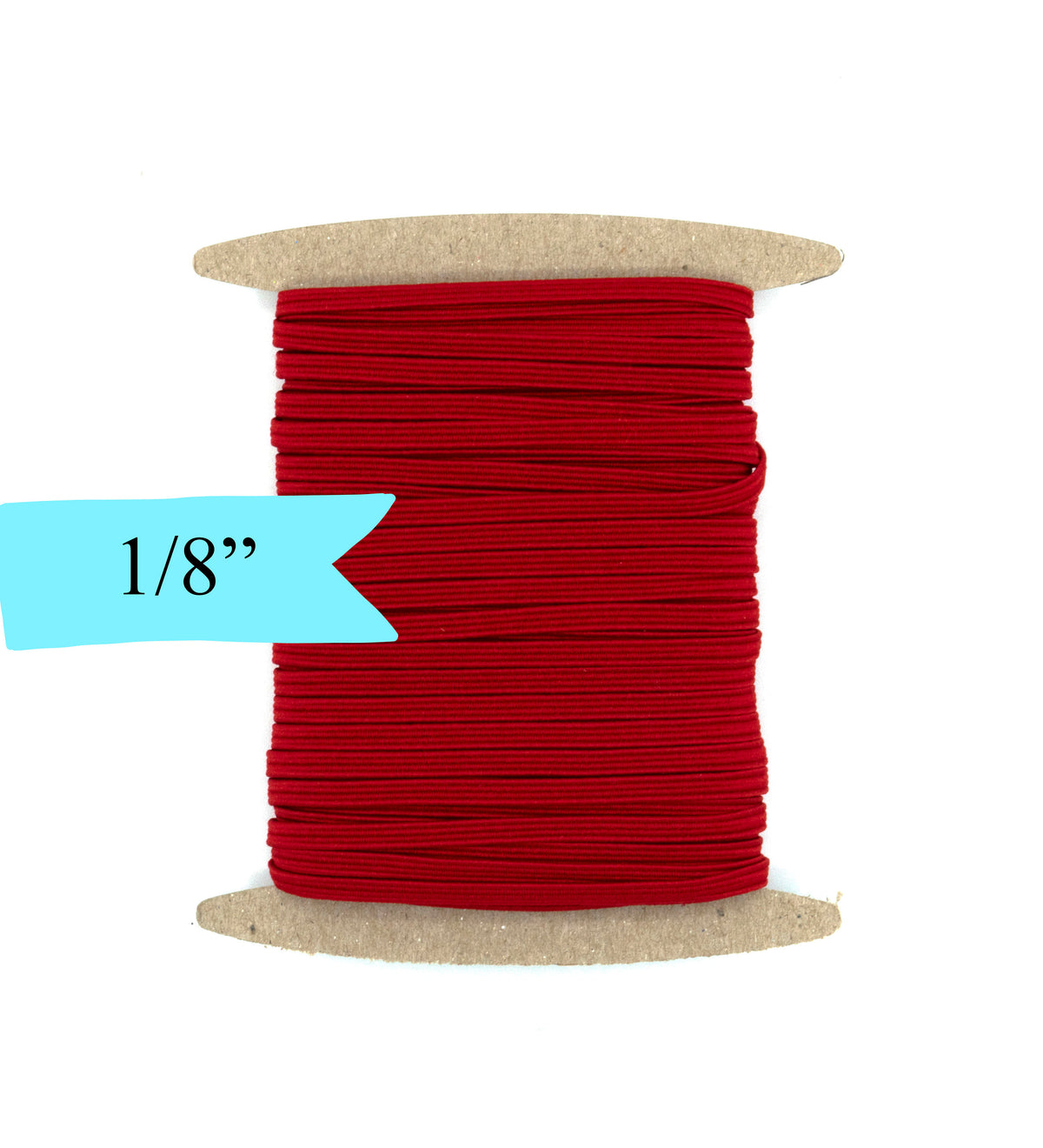 1/8 inch Elastic Red Elastic