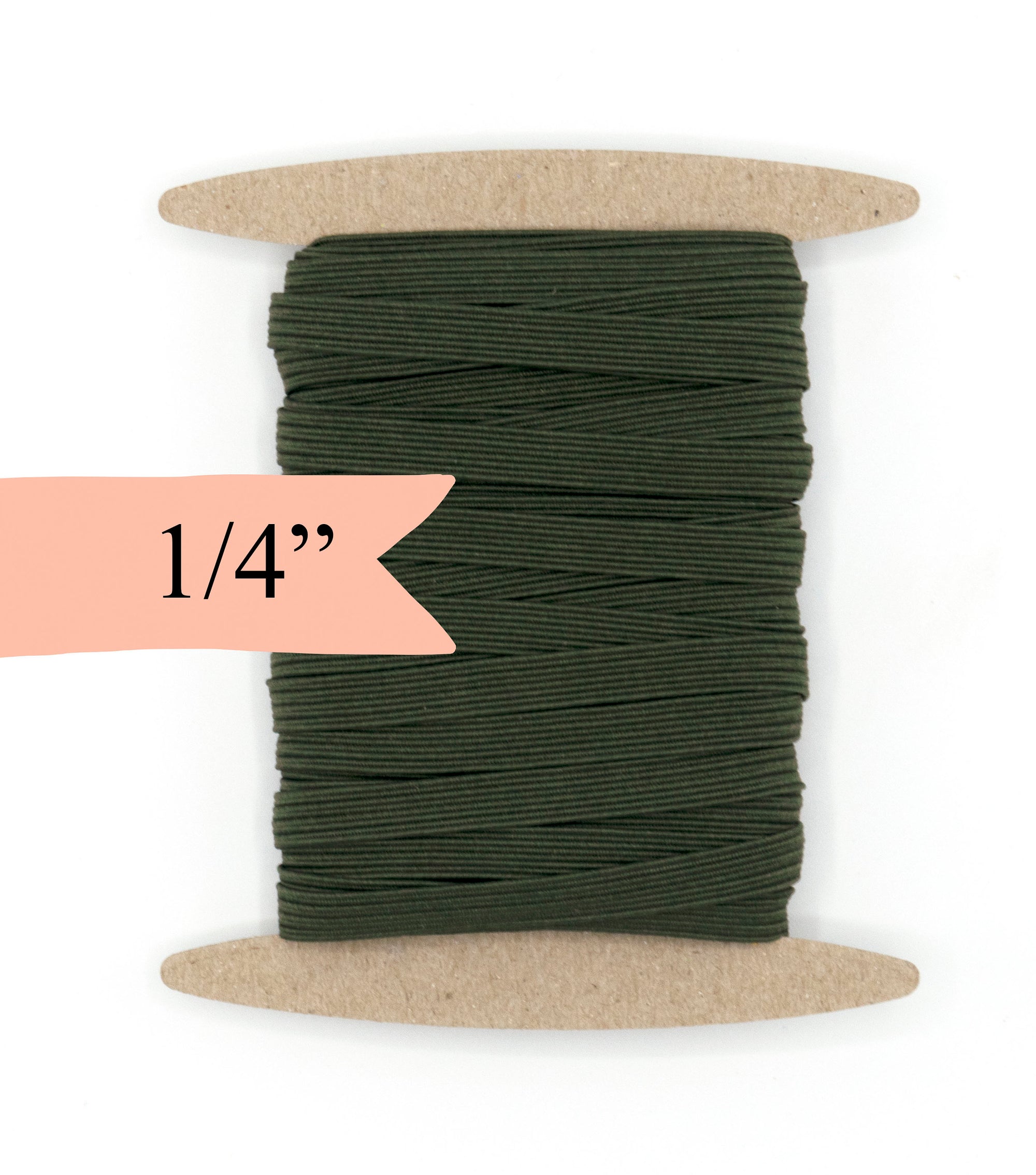 1/4 inch Elastic Sage Green Elastic