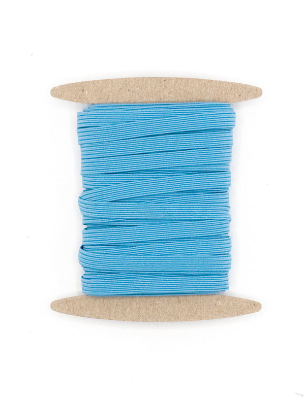 1/4 inch Elastic Columbia Blue Elastic - TinkerCrafts