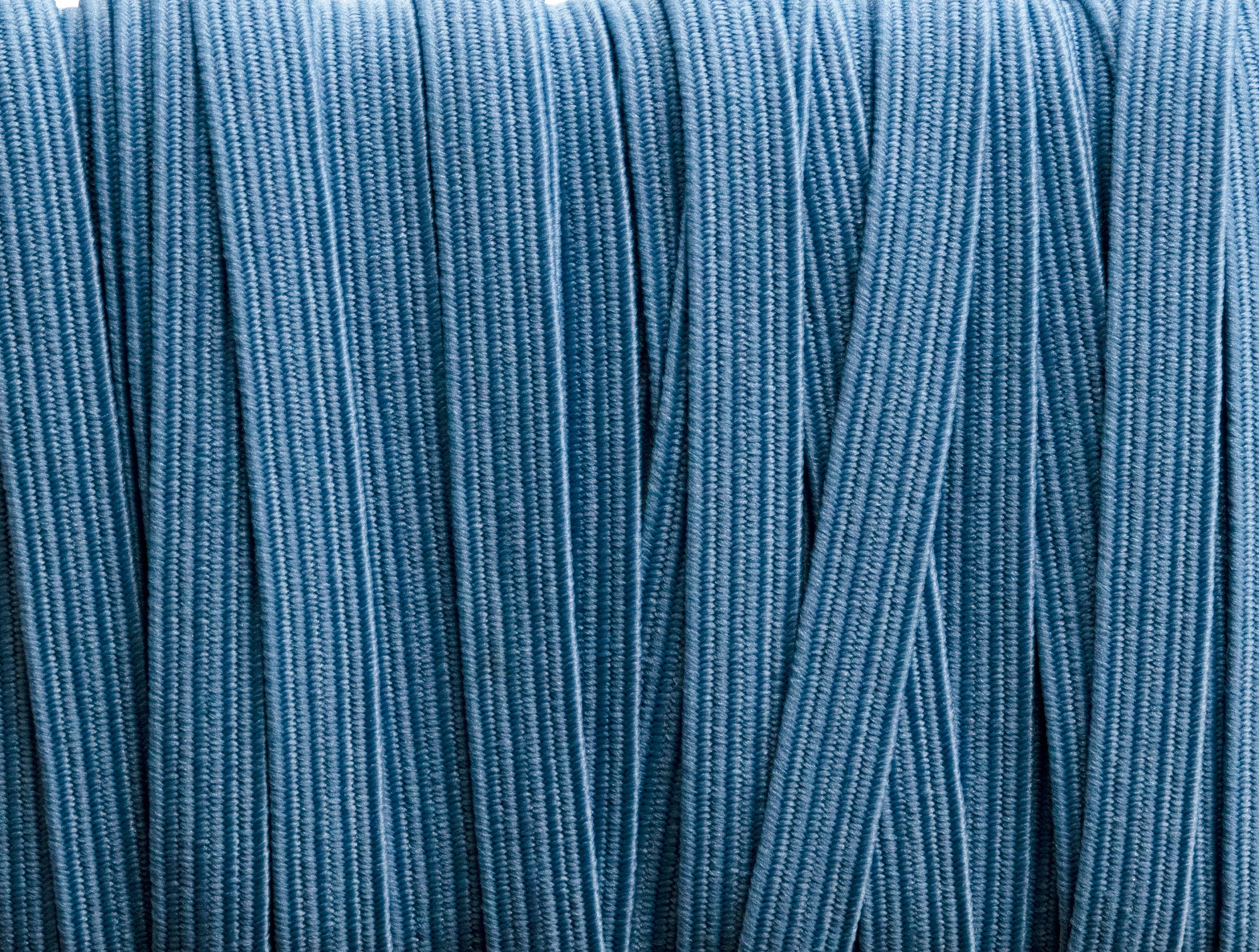 1/4 inch Elastic Denim Blue Elastic