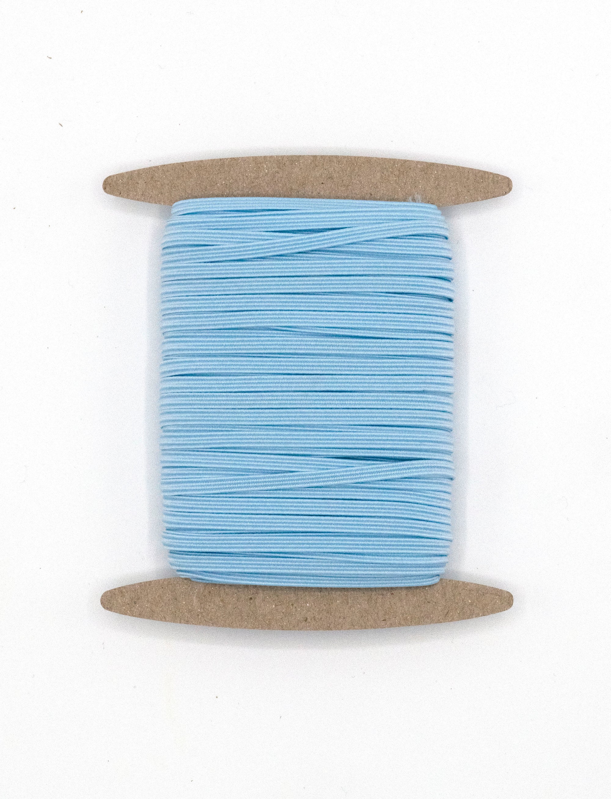 1/8 inch Elastic Blue Mist Elastic