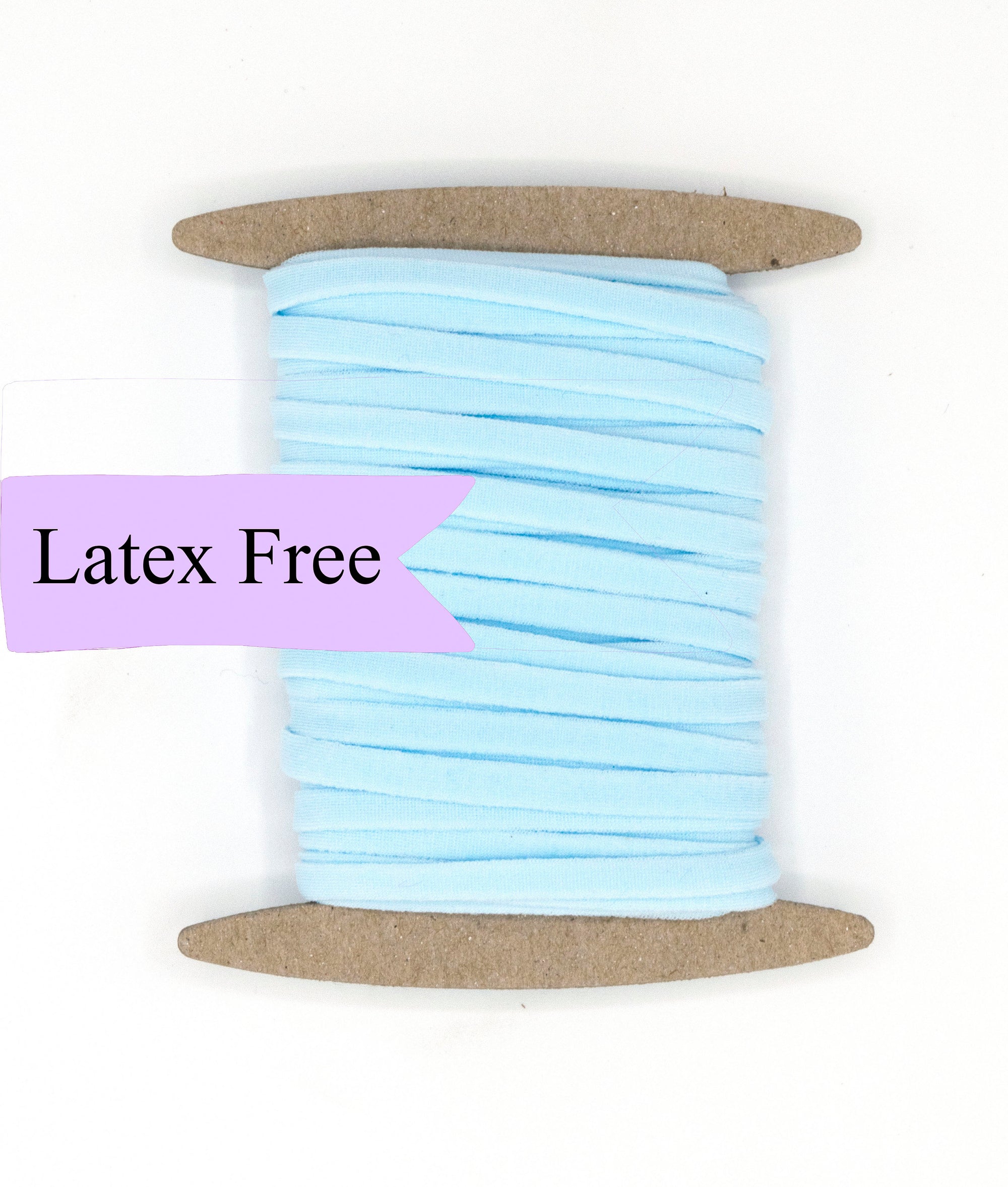 Latex Free Elastic Blue Topaz 5mm