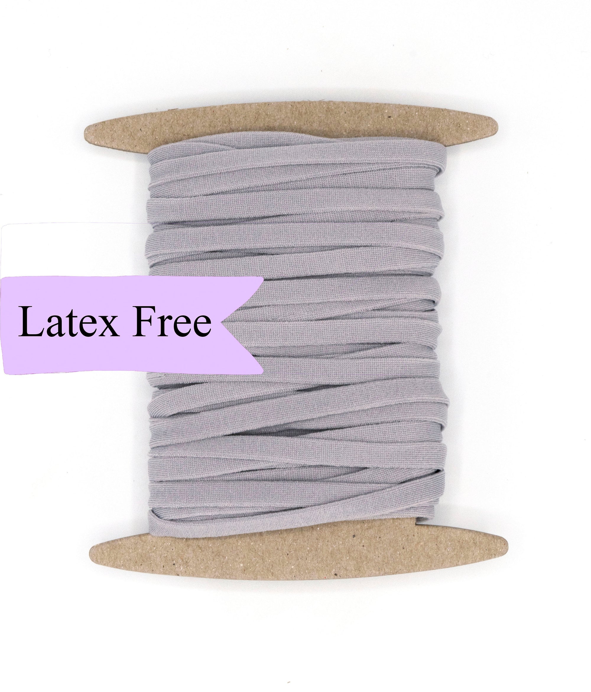 Latex Free Elastic Grey 5mm