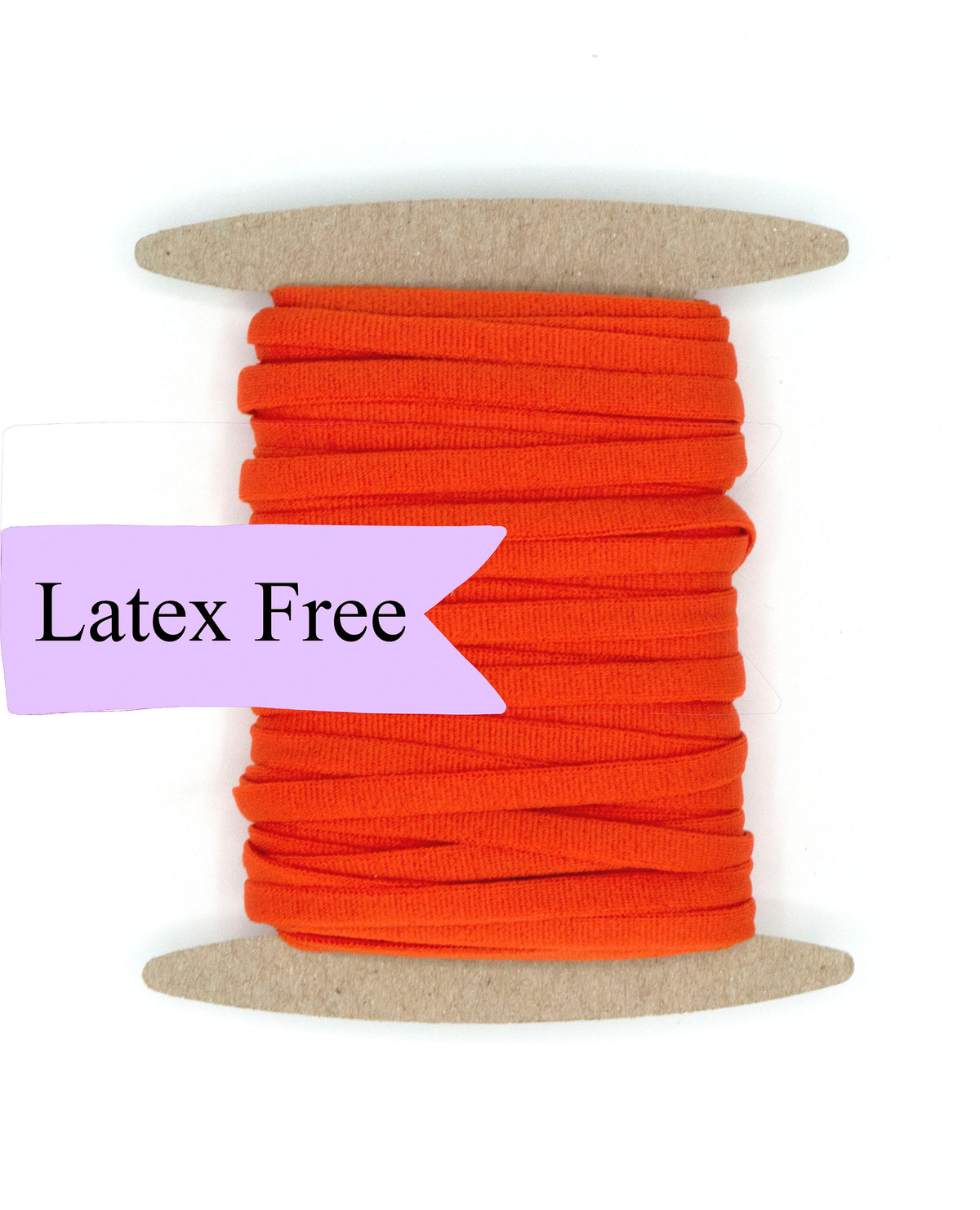 Latex Free Elastic Orange 5mm