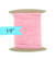 1/8 inch Elastic Bubblegum Pink Elastic