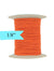 1/8 inch Elastic Pumpkin Orange Elastic