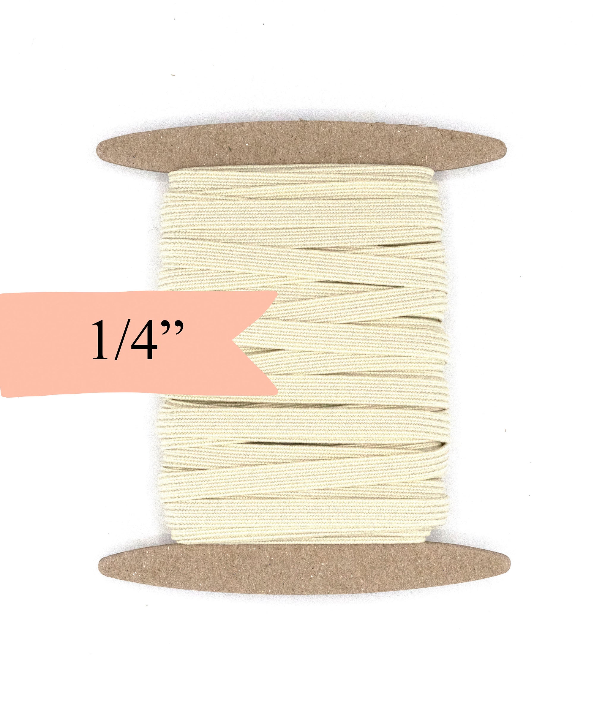 1/4 inch Elastic Ivory Elastic